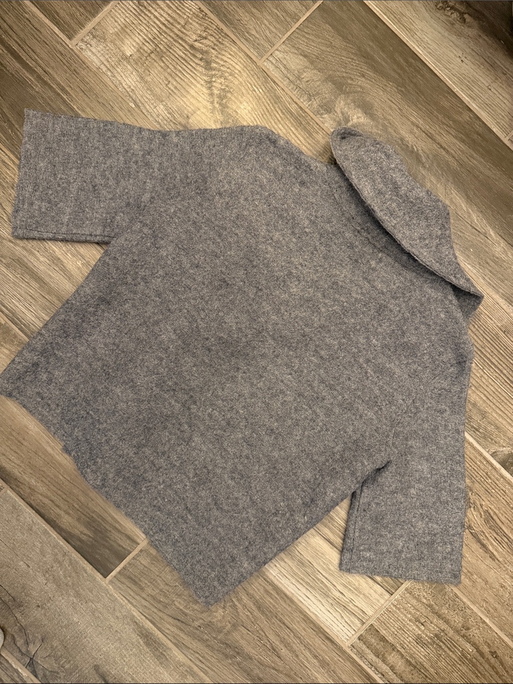 Axcess Gray Heather Wool-Blend Coat - Picture 4 of 4